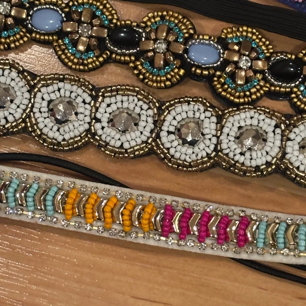 Beaded Headbands and Hair Accessories‎